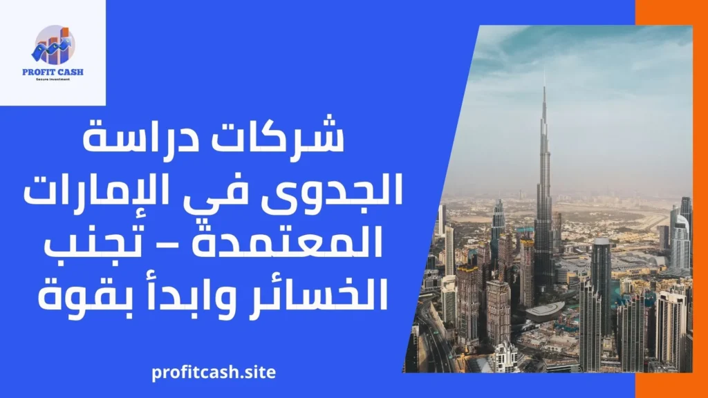 شركات دراسة الجدوى في الامارات المعتمدة